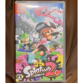 ニンテンドウ(任天堂)のスプラトゥーン2  ソフト　中古美品(家庭用ゲームソフト)