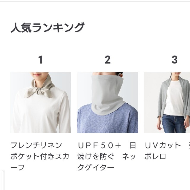 MUJI (無印良品)(ムジルシリョウヒン)の無印良品★フレンチリネン　ポケット付きスカーフ レディースのファッション小物(バンダナ/スカーフ)の商品写真