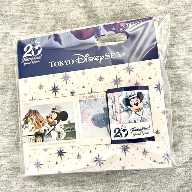 【お品切れ中】ディズニーシー20周年グランドフィナーレ マスキングテープ マステ | フリマアプリ ラクマ