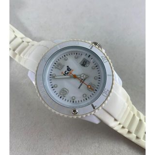 アイスウォッチ(ice watch)のice watch 腕時計　男女　ホワイト(腕時計)