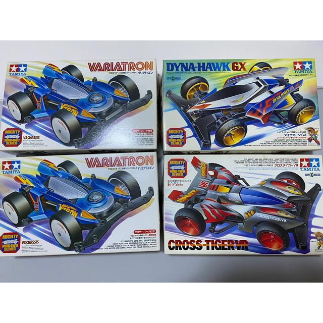 未使用　TAMIYA 1/32 マイティミニ四駆シリーズ 4箱 まとめ売り