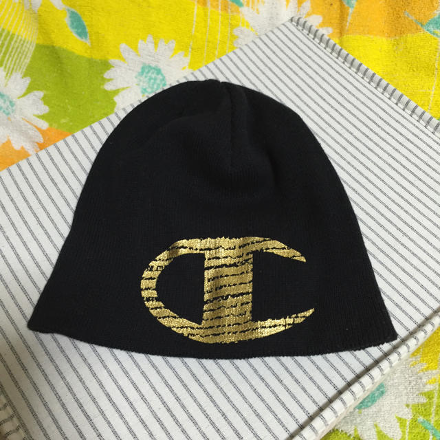 Champion(チャンピオン)の【Campion】綿100% ニットキャップ メンズの帽子(ニット帽/ビーニー)の商品写真