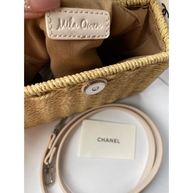 CHANEL(シャネル)のCHANELツイリー付きカゴバック♡新品 レディースのバッグ(かごバッグ/ストローバッグ)の商品写真