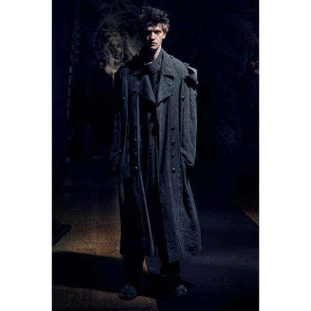 Yohji Yamamoto - レア ヨウジヤマモト 21ss 目玉釦ダブルコートの通販