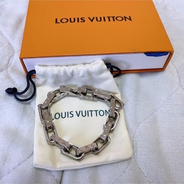 超格安一点 LOUIS VUITTON ルイヴィトン チェーンブレスレット