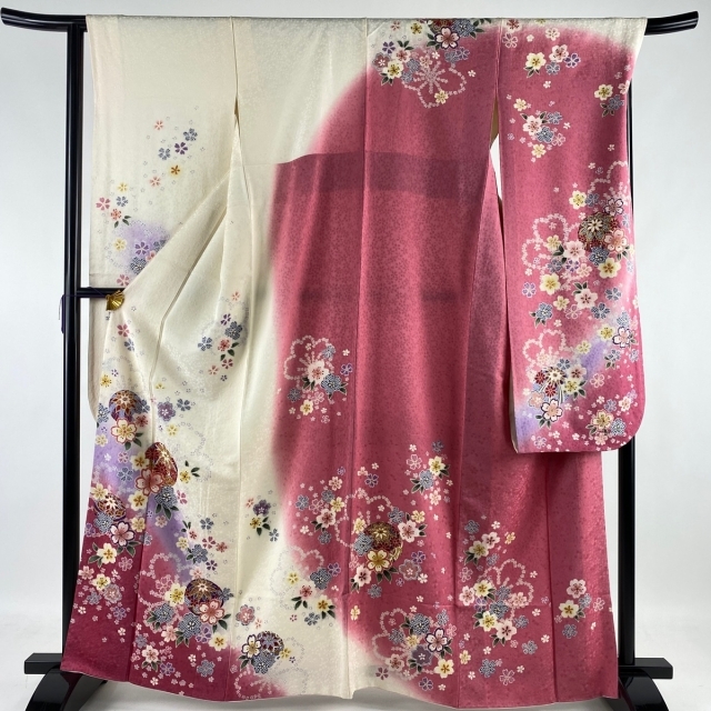 振袖 美品 名品 163cm 66cm 正絹