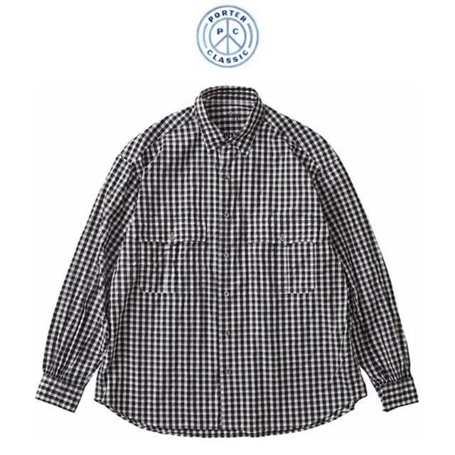 Engineered Garments(エンジニアードガーメンツ)のポータークラシック ロールアップシャツ ブラック porterclassic  メンズのトップス(シャツ)の商品写真