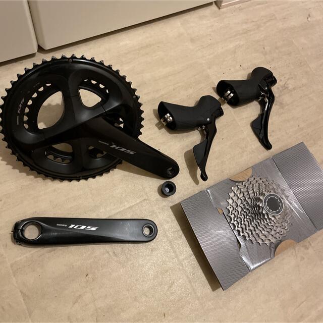 SHIMANO(シマノ)の105 r7000 コンポ スプロケは付属しません スポーツ/アウトドアの自転車(パーツ)の商品写真