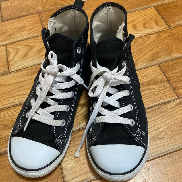 CONVERSE(コンバース)のコンバースオールスターハイカット　22センチ キッズ/ベビー/マタニティのベビー靴/シューズ(~14cm)(スニーカー)の商品写真