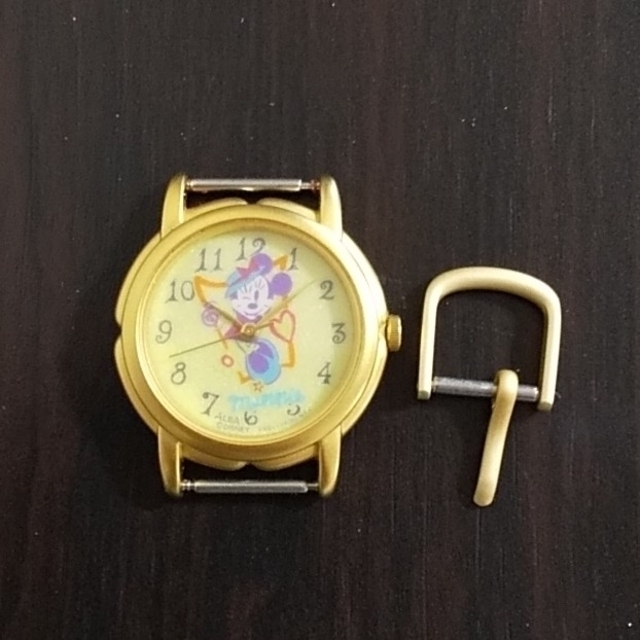 ALBA(アルバ)のALBA  腕時計 ☆ ミニーマウス（ジャンク品） レディースのファッション小物(腕時計)の商品写真