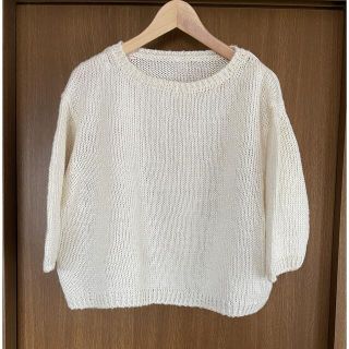 アーツアンドサイエンス(ARTS&SCIENCE)のarts&science  Short sleeve crop sweater(ニット/セーター)