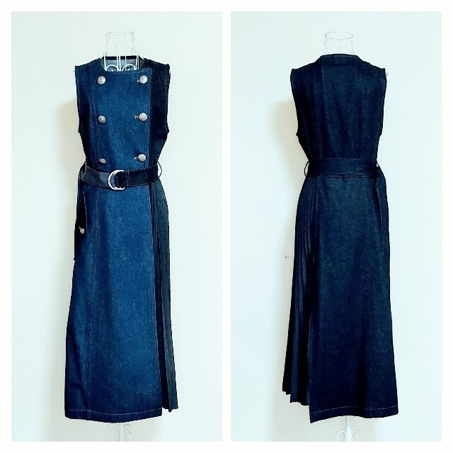 Lois CRAYON デニムワンピースドレス Lois CRAYON デニムワンピースドレス