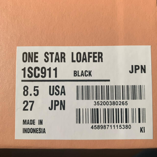 CONVERSE(コンバース)のConverse Addict One Star Loafer 27cm メンズの靴/シューズ(その他)の商品写真