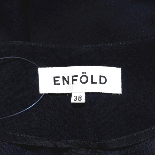 ENFOLD(エンフォルド)のエンフォルド チュニック サイズ38 M - 黒 レディースのトップス(チュニック)の商品写真