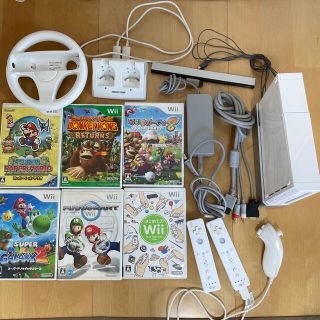 ニンテンドウ(任天堂)のWii セット(家庭用ゲーム機本体)