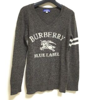 バーバリーブルーレーベル(BURBERRY BLUE LABEL)のバーバリーブルーレーベル 長袖セーター 38(ニット/セーター)