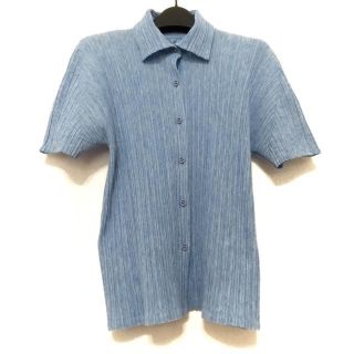 プリーツプリーズイッセイミヤケ(PLEATS PLEASE ISSEY MIYAKE)のプリーツプリーズ 半袖シャツブラウス 3 L(シャツ/ブラウス(半袖/袖なし))