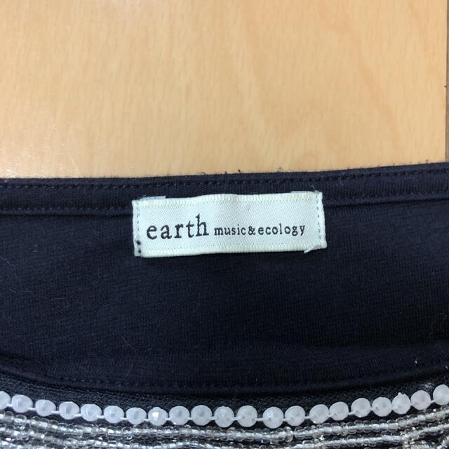 earth music & ecology(アースミュージックアンドエコロジー)の可愛いトップス。カットソー レディースのトップス(カットソー(半袖/袖なし))の商品写真