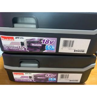 マキタ(Makita)のマキタ　TD172DGX AP 紫　x2台　未使用未開封(工具/メンテナンス)