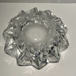 灰皿 ガラス製 クリスタルガラス 昭和レトロの通販 by gold's