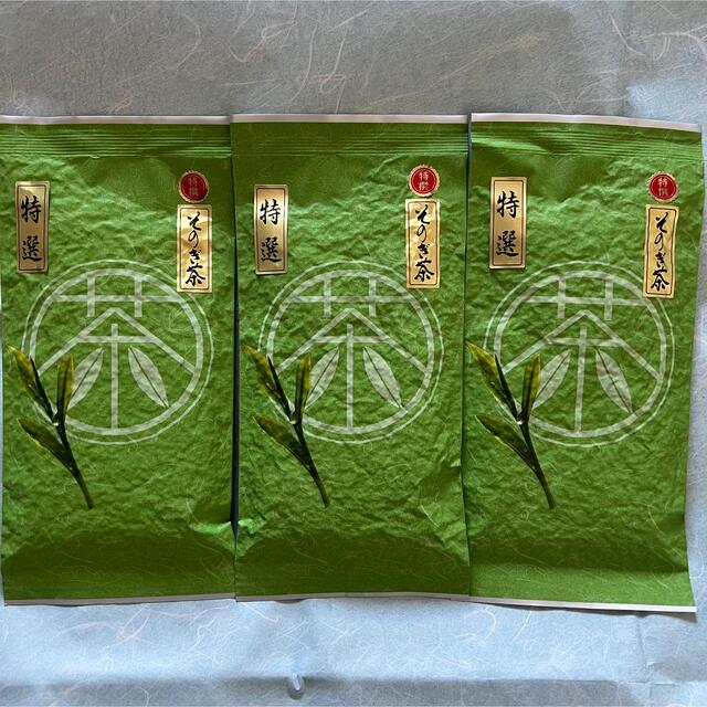 そのぎ茶　特選玉緑茶　100g×3袋 長崎県産　彼杵茶 食品/飲料/酒の飲料(茶)の商品写真