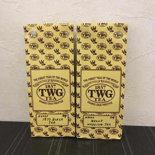 Pooh サマ専用です⭐︎TWG Black Tea 2袋 食品/飲料/酒の飲料(茶)の商品写真