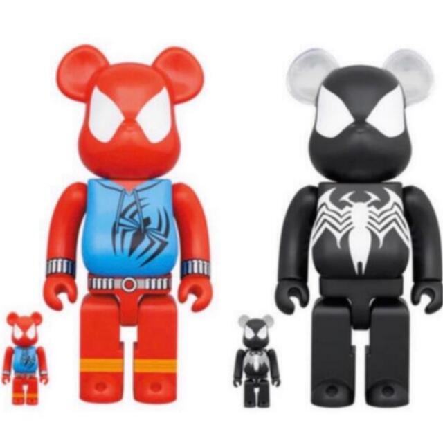 BE@RBRICK SPIDER MAN 100％ & 400％ セットエンタメ/ホビー