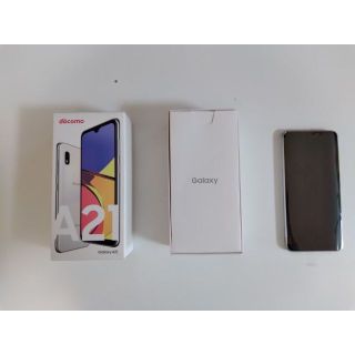 ギャラクシー(Galaxy)のDocomo Galaxy A21 ホワイト(スマートフォン本体)