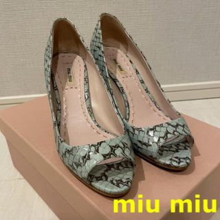 ミュウミュウ(miumiu)のmiumiu パンプス(ハイヒール/パンプス)