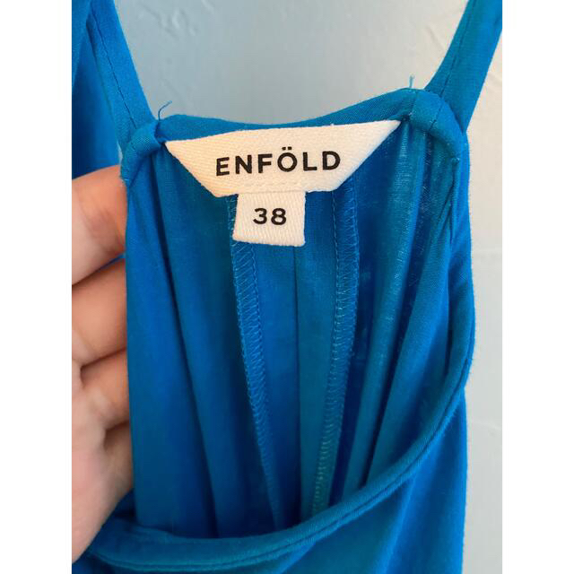 ENFOLD(エンフォルド)のenfold ダブルガーゼ　キャミソール　ワンピース   レディースのワンピース(ロングワンピース/マキシワンピース)の商品写真
