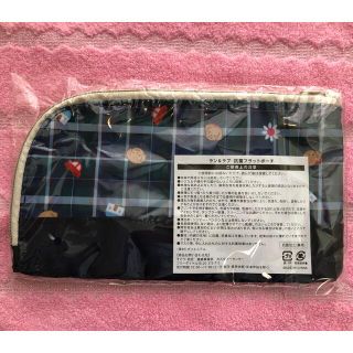 ラン&ラブ 抗菌フラットポーチ 池田泉州銀行ノベルティ