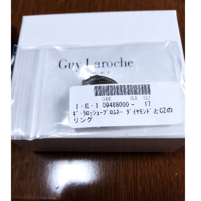 Guy Laroche(ギラロッシュ)の最終値下げ‼️美品Guy Laroche FEMME  リング17号 レディースのアクセサリー(リング(指輪))の商品写真