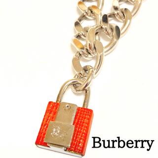 バーバリー(BURBERRY)のBurberry バーバリー 鍵モチーフチェーンネックレス(ネックレス)