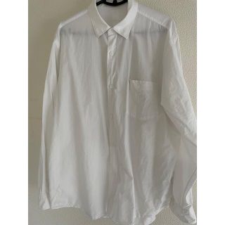 コモリ(COMOLI)の20aw comoliシャツ White サイズ2(シャツ)