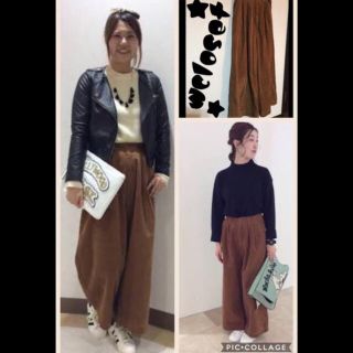 ダブルクローゼット(w closet)のwcloset★コーデュロイパンツ★bw(その他)