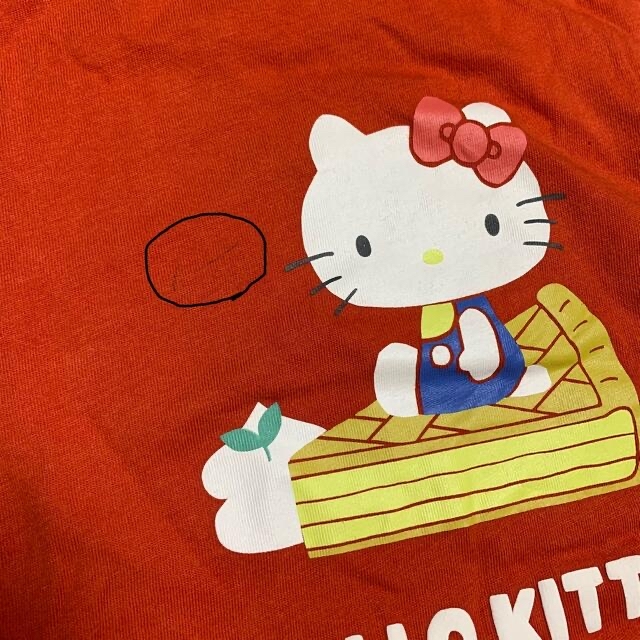 UNIQLO(ユニクロ)の★専用★キティちゃんTシャツ 100㎝　マイメロディ　ショートパンツ100㎝ キッズ/ベビー/マタニティのキッズ服女の子用(90cm~)(Tシャツ/カットソー)の商品写真