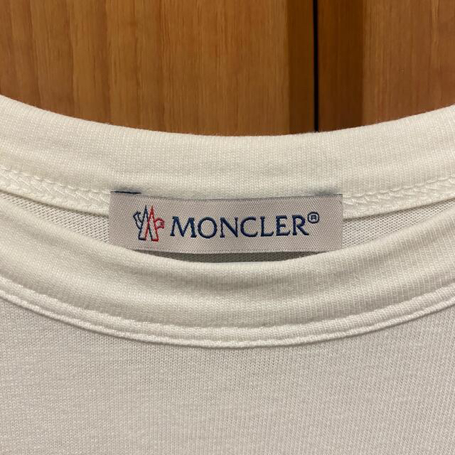 MONCLER(モンクレール)のMONCLER  ロゴ　Tシャツ メンズのトップス(Tシャツ/カットソー(半袖/袖なし))の商品写真