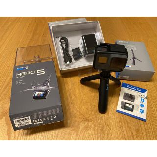 ゴープロ(GoPro)のgopro hero5 BLACKと周辺機器(ビデオカメラ)