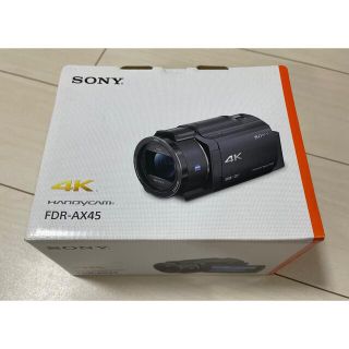 ソニー(SONY)の【値下げしました】SONY 4Kハンディカム FDR-AX45(ビデオカメラ)