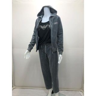 エンポリオアルマーニ(Emporio Armani)のARMANI アルマーニ セットアップ ジャージ＋Tシャツ(ルームウェア)