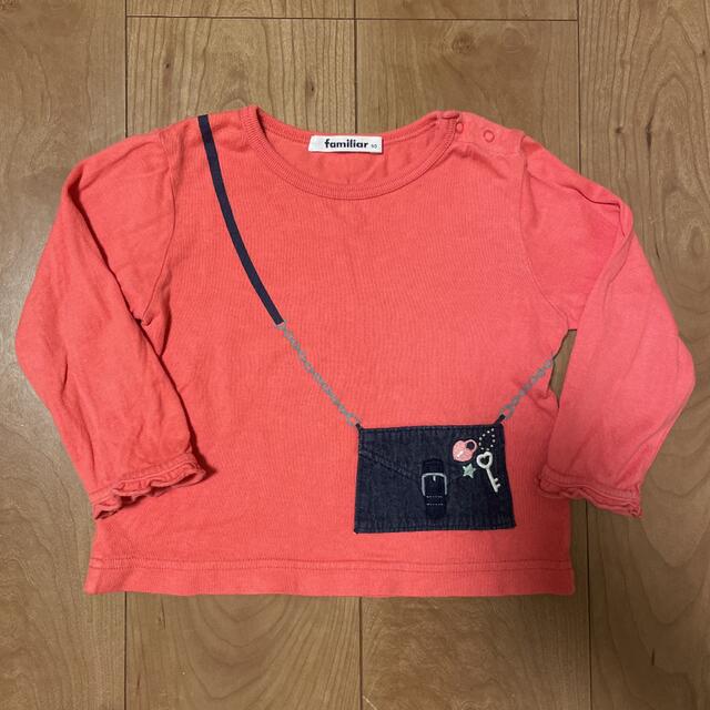 familiar(ファミリア)のファミリア カットソー キッズ/ベビー/マタニティのキッズ服女の子用(90cm~)(Tシャツ/カットソー)の商品写真