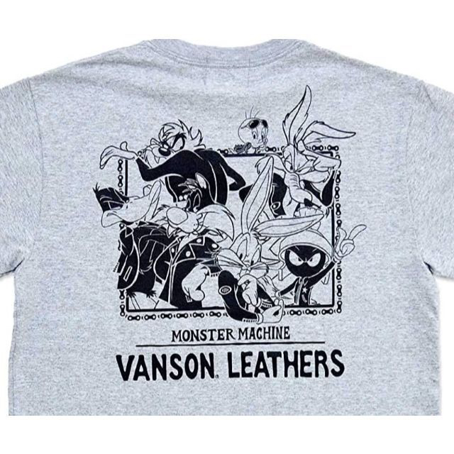 VANSON(バンソン)のVANSON Looney Tunes コラボ Tシャツ 半袖 サイズ L メンズのトップス(Tシャツ/カットソー(半袖/袖なし))の商品写真
