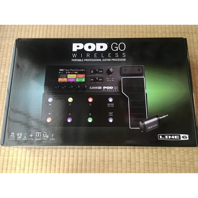 激安大特価! 美品 line6 pod go wireless マルチエフェクター