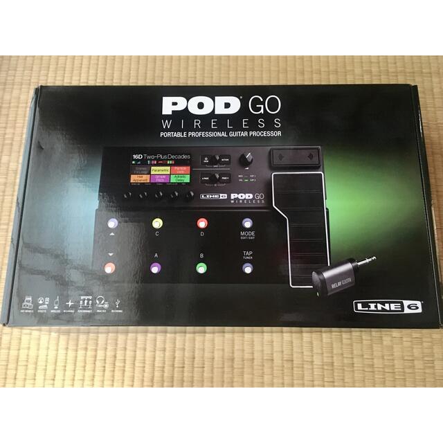 美品 line6 pod go wireless マルチエフェクター ワイヤレス 新品