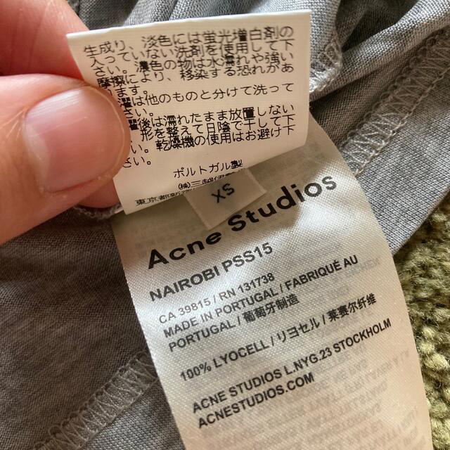 Acne Studios(アクネストゥディオズ)のacnestudios アクネ　Tシャツ レディースのトップス(Tシャツ(半袖/袖なし))の商品写真