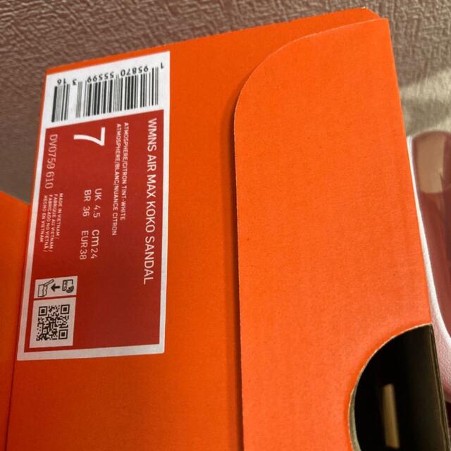 NIKE(ナイキ)の限定1点　24 NIKE ココ　ピンク　エアマックスサンダル レディースの靴/シューズ(サンダル)の商品写真