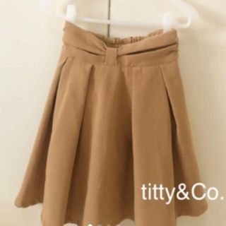 ティティアンドコー(titty&co)のティティアンドコー　スカート(ひざ丈スカート)