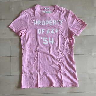 アバクロンビーアンドフィッチ(Abercrombie&Fitch)のアバクロンビー&フィッチ　ピンク　tシャツ (Tシャツ/カットソー(半袖/袖なし))