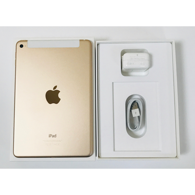 タブレット【美品】Apple iPad mini4 Wi-Fi＋Cellular 32GB