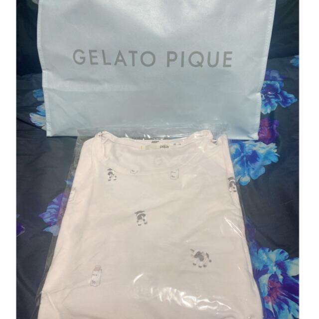 gelato pique(ジェラートピケ)の2021年ジェラートピケ福袋❤牛柄パジャマ上下セット❤ レディースのルームウェア/パジャマ(パジャマ)の商品写真